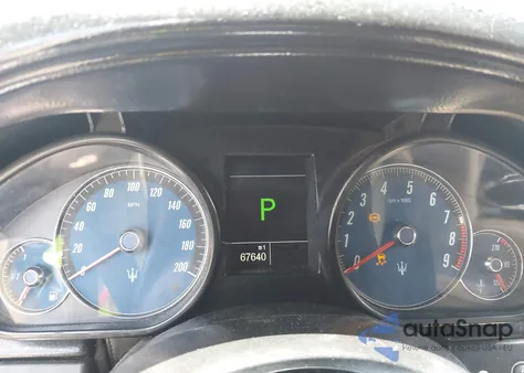 2013 Maserati Quattroporte S из США, поврежденный, VIN ZAM39NKA7D0069436